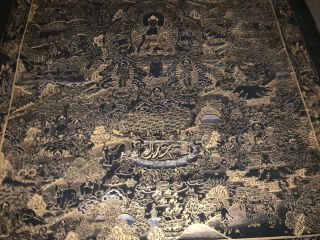 Rare MasterPiece Handpainted Tibetan Full Buddha Life thangka Painting Chinese i 2