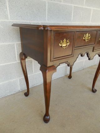 L & JG Stickley Solid Cherry Low Boy Console Table 35 