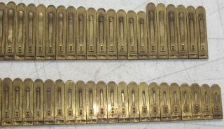 122 Brass Reeds Story & Clark Pump Organ Antique Parts Upcycle Repurpose 4