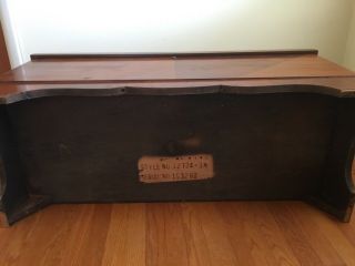 Antique Vintage Lane Cedar Hope Chest Lock Removed With Tags 1951 12