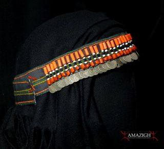 Old Berber Headband – Ait Herbil Tribe – Western Anti - Atlas Mountains,  Morocco 2
