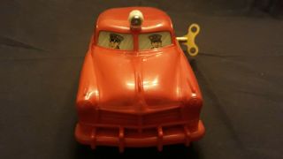 Large Marx Wind up Hudson Fire Chief Car great. 4