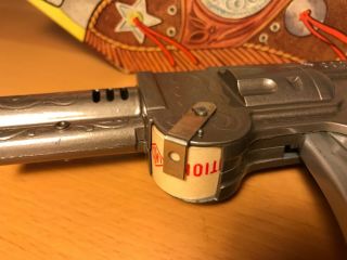 Vintage Cody Colt Paper Buster Toy Cap Gun Pistol,  LMCO Cowboy Western,  Box 10