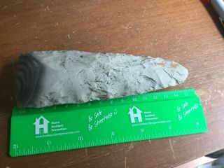 Large Flint Axe Head 9