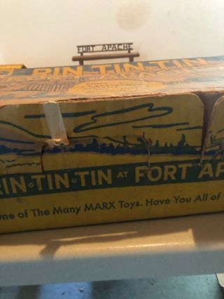 1956 Marx Rin Tin Tin Fort Apache Playset 3