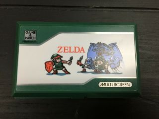 Zelda Game and Watch 1989 - Boxed in Near - VERY RARE 4
