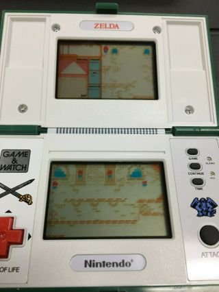 Zelda Game and Watch 1989 - Boxed in Near - VERY RARE 5