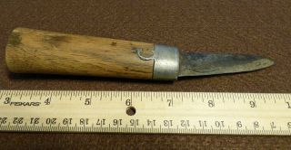 Vintage Flintlock Rifle Patch Knife Hand Made 1700 
