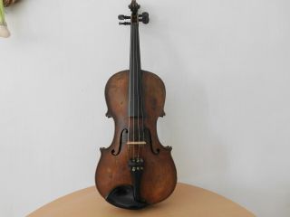 Violin -,  Old Violin,  Italy,  Label Joseph Antonius Rocca,  4/4? - Back 35,  6