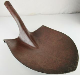 Vintage Metal Shovel Head Marked Tempered No.  2 Forestry Farm Digging Hand Tool 11