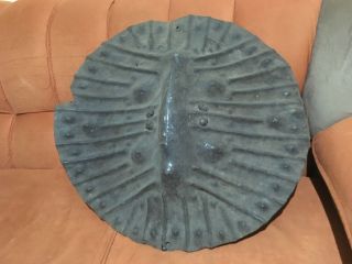 Antique African Ethiopian Leather War Shield Weapon