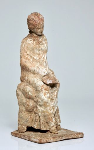Ancient Greek Tanagra Female Figure - 3rd Century BC 2