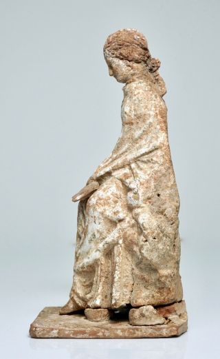 Ancient Greek Tanagra Female Figure - 3rd Century BC 3