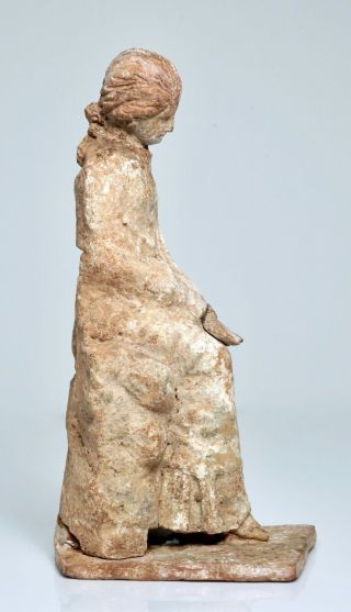 Ancient Greek Tanagra Female Figure - 3rd Century BC 4