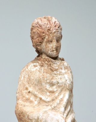 Ancient Greek Tanagra Female Figure - 3rd Century BC 8