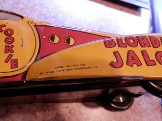 1935 marx toy blondie ' s jalopy great litho parts 7