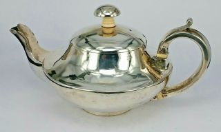 1841 Victorian Solid Silver Teapot 328 Grams