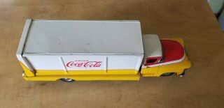1950 ' s COCA COLA METAL Toy Truck also comes with box. 7