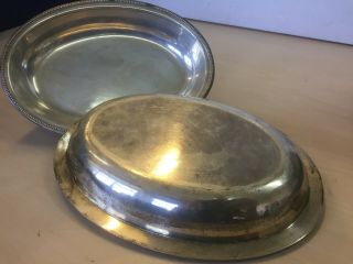 Goldsmiths & Silversmiths silver dish and lid Hallmarked London 1908 11B 5