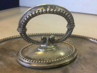 Goldsmiths & Silversmiths silver dish and lid Hallmarked London 1908 11B 6