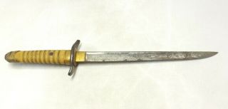 H950: SAMURAI KATANA,  REAL Japanese military short sword,  Saber,  Dagger TANKEN 9