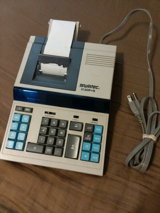 Swintec 512DP R adding machine,  calculator,  printer.  and. 2