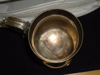 ANTIQUE 1763 8.  9 OZ STERLING SILVER TANKARD GEORGE III ERA MAKER WHIPHAM WRIGHT 7