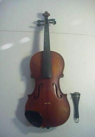 E.  R.  Dfretzschner Mittenwald Obb Antonius Stradivarius Model Violin