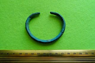 Viking Bronze Decorative Bracelet Serpent 3