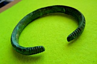 Viking Bronze Decorative Bracelet Serpent 9