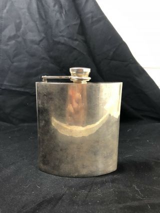 Vintage Sterling Silver Flask From 1959