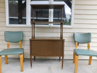 Pair 1950s Upholstered Mid Century Modern Bentwood Plywood Thonet Chairs Tagged 12