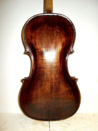 Old Vintage Antique 1891 American " D E Warner - Albion Ny " Full Size Violin