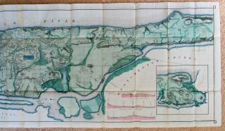 1865 Map Topography & Hydrology of the City of York Egbert Viele - Very Rare 9