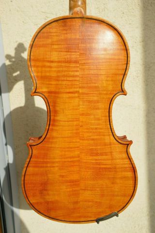 Old French - Swiss  Alfred FALLET  1914 violin with case and bow 3