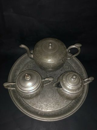 Antique Chinese Dragon Teapot