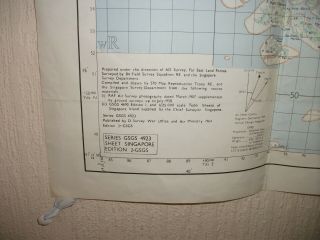 singapore 1964 ordnace survey map 2
