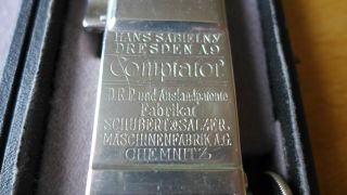 Comptator 9 - Column Mechanical Adding Machine,  by Hans Sabielny,  Dresden 5