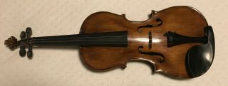Antique American Violin with Two Bows and Case 2