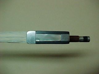 Old Violin Bow Stamped N.  LAURY A PARIS by Andre Richaume 2
