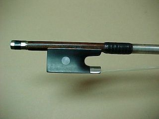 Old Violin Bow Stamped N.  LAURY A PARIS by Andre Richaume 3