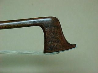 Old Violin Bow Stamped N.  LAURY A PARIS by Andre Richaume 4