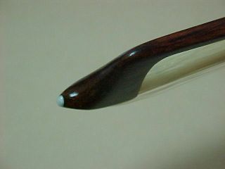 Old Violin Bow Stamped N.  LAURY A PARIS by Andre Richaume 8