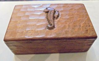 Michael Seahorseman Riley - Rare Trinket Box - Mouseman Apprentice Seahorse Man