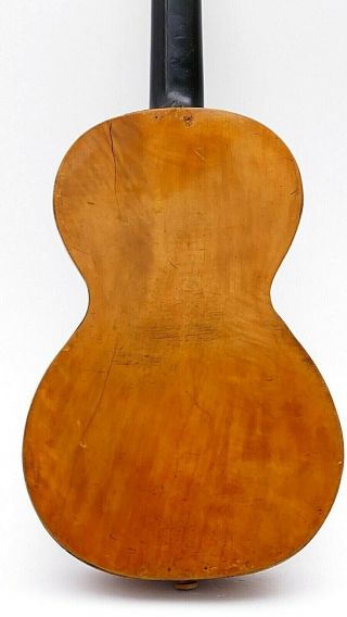 Art Nouveau Very Fine Old Guitar Parlor Parlour Antique Vieille Guitare German