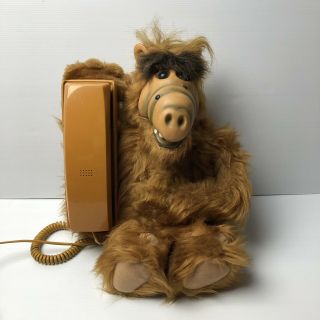 Vintage Alf Telephone Phone Novelty.  The Alf Phone 1988.