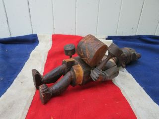 ANTIQUE VINTAGE EAST AFRICAN COLONIAL WOODEN SOLDIER AFRICAN ETHNOGRAPHIC ART 10