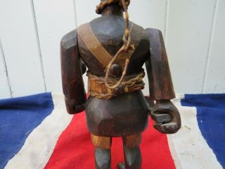 ANTIQUE VINTAGE EAST AFRICAN COLONIAL WOODEN SOLDIER AFRICAN ETHNOGRAPHIC ART 6