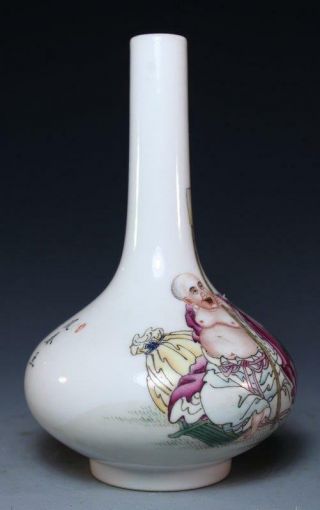 Fine Chinese Enameled Porcelain Vase 3