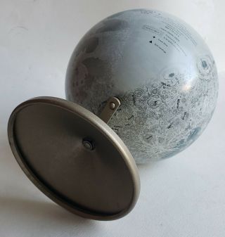 1963 The Moon Globe by Relplogle,  with proposed Lunar Landing sites 5